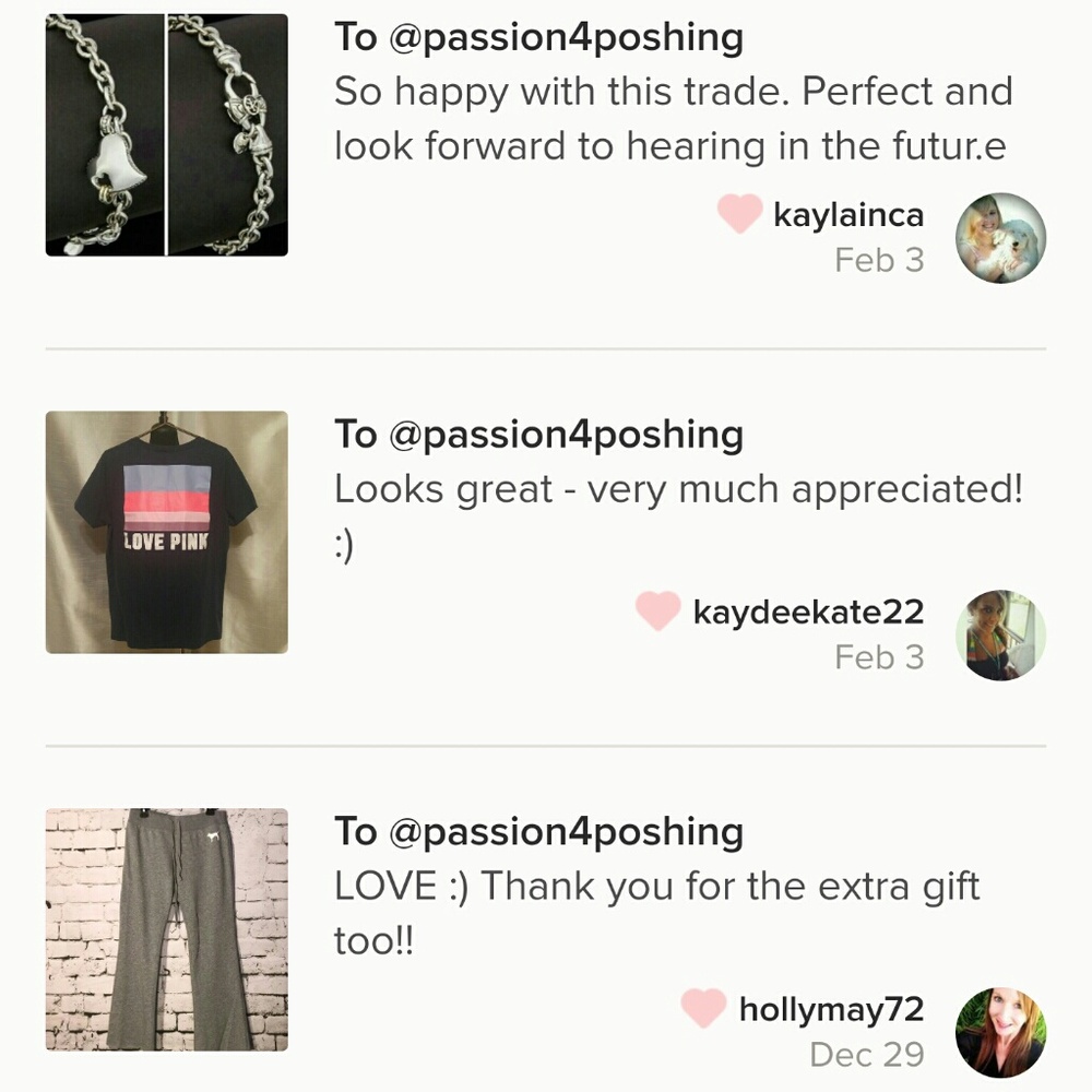 *Updated Posh Stats* & ‘Love Notes’! - Picture 6 of 16